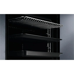 Electrolux EOE7P31X fekete, beépíthető, sütőtér: 72L, grill, légkeverés, pirolitikus, sütő (Újszerű)