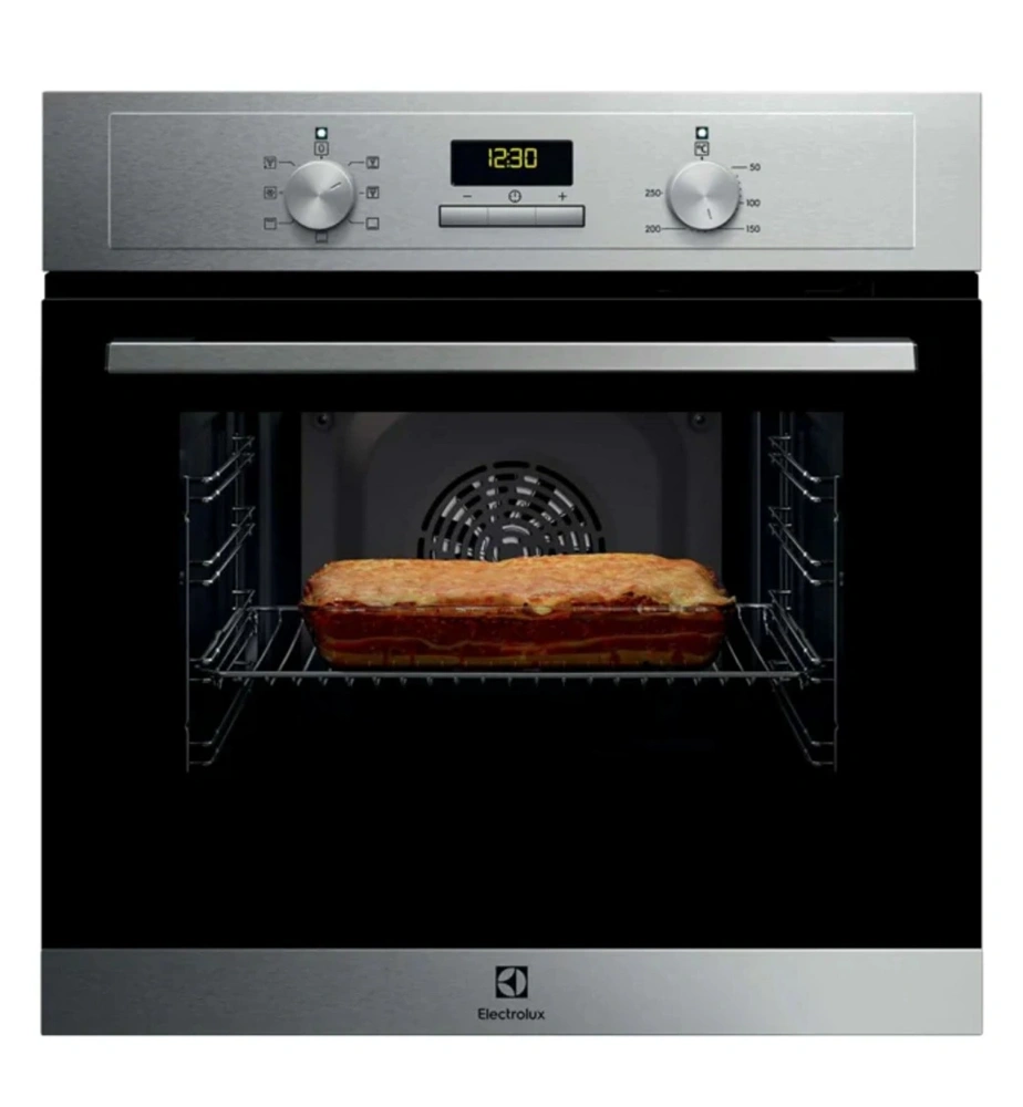 Electrolux EOH3F00BX inox, beépíthető, sütőtér: 65L, grill, légkeverés, sütő (Újszerű)