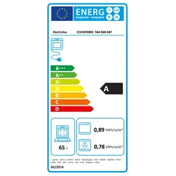 Electrolux EOH3F00BX inox, beépíthető, sütőtér: 65L, grill, légkeverés, sütő (Újszerű)