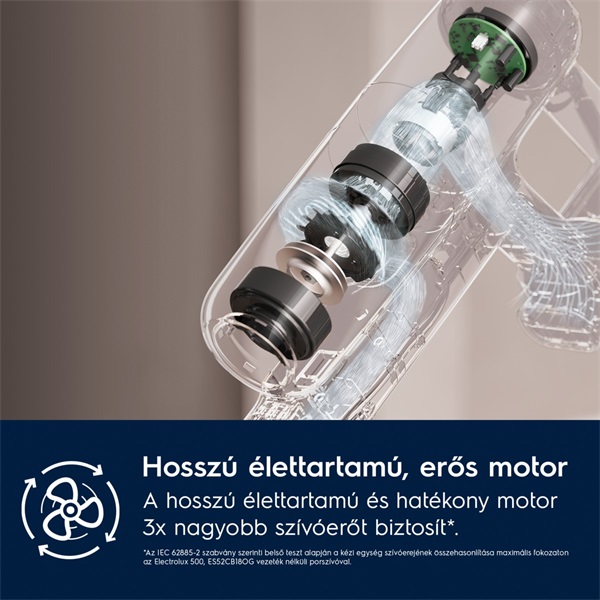 Electrolux EP71AB14UG Animal 700 vezeték nélküli álló porszívó gazdiknak