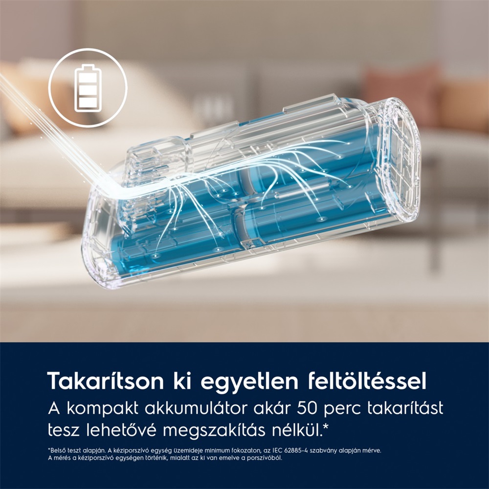 Electrolux EP71AB14UG Animal 700 vezeték nélküli álló porszívó gazdiknak