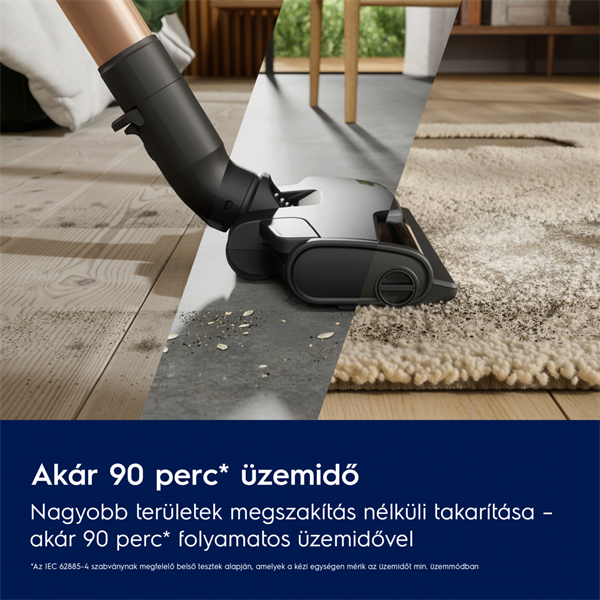Electrolux EP82UB25UG Ultimate 800 vezeték nélküli álló porszívó