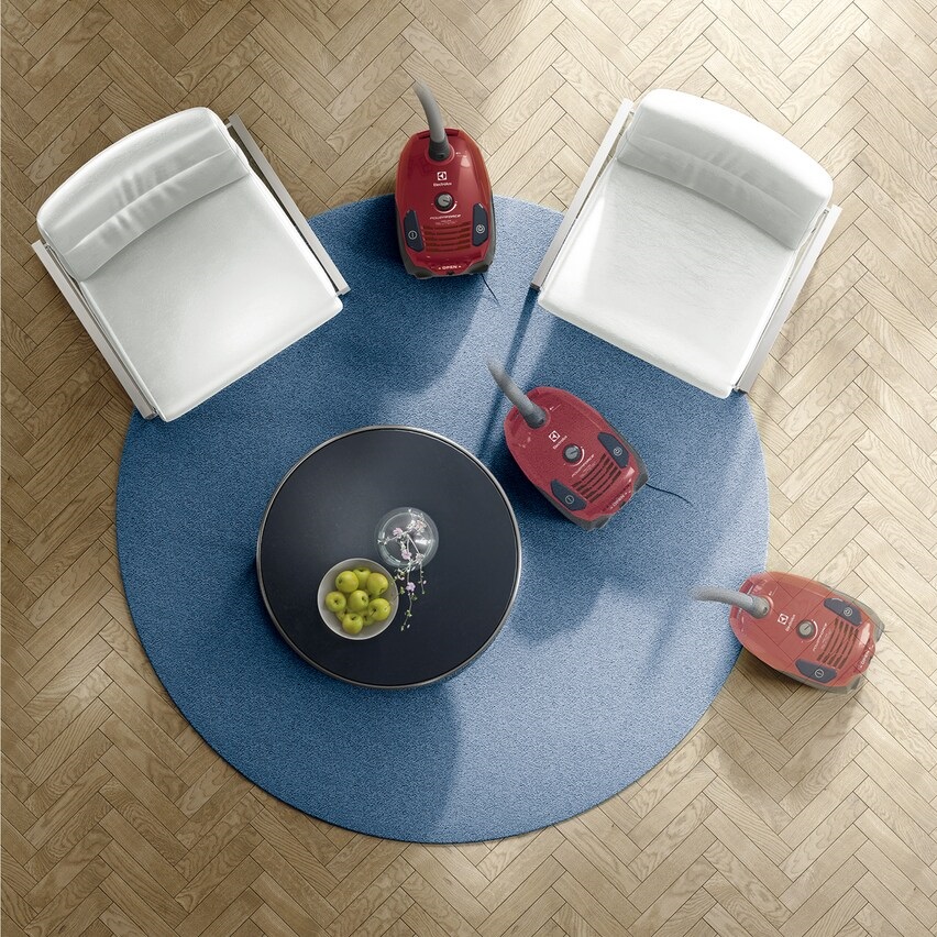 Electrolux EPF61RR málnapiros porzsákos porszívó