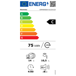Electrolux ESM48400SX 14 terítékes mosogatógép