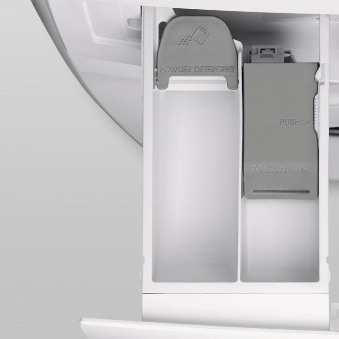 Electrolux EW2T527W fehér, elöltöltős, max.1200ford., 7 kg, mosógép (Újszerű)