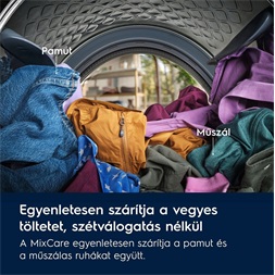 Electrolux EW6D185YE fehér, 8 kg, hőszivattyús, szárítógép