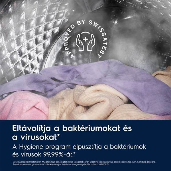 Electrolux EW6F1482E fehér, elöltöltős, max.1400ford., 8 kg, mosógép