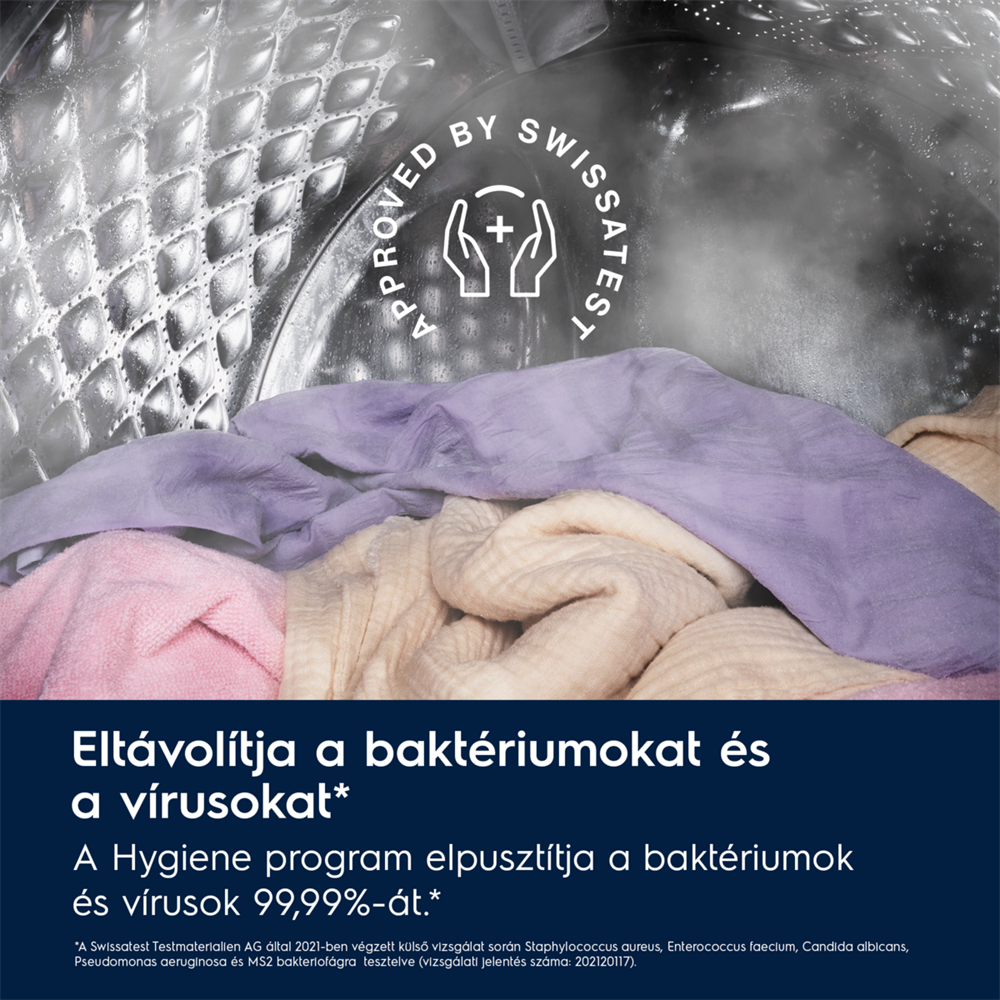 Electrolux EW6F1492E SensiCare fehér, elöltöltős, max.1400ford., 9 kg, mosógép