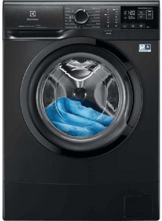 Electrolux EW6SN406BXI sötétszürke, elöltöltős, max.951ford., 6 kg, mosógép