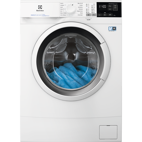 Electrolux EW6SN406WI fehér, elöltöltős, keskeny, max.1000ford., 6 kg, mosógép
