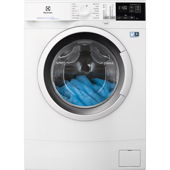 Electrolux EW6SN406WI fehér, elöltöltős, keskeny, max.1000ford., 6 kg, mosógép