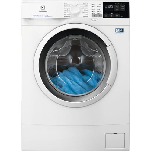 Electrolux EW6SN427WI fehér, elöltöltős, keskeny, max.1200ford., 7 kg, mosógép