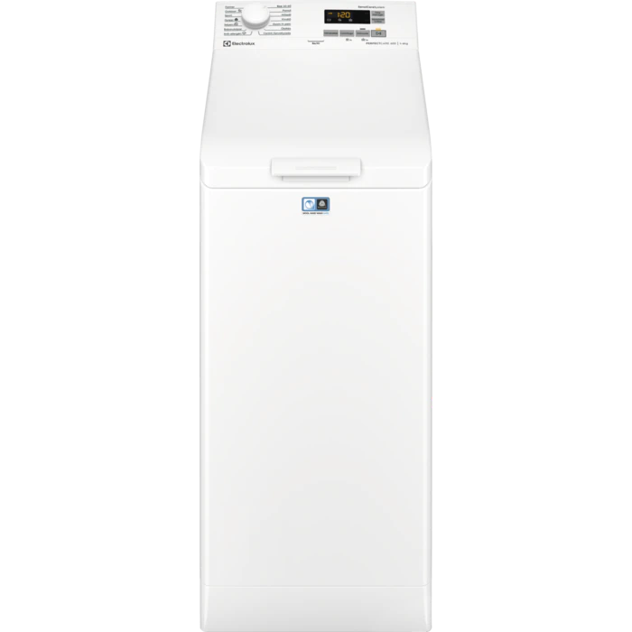 Electrolux EW6T5261H fehér, felültöltős, max.1200ford., 6 kg, mosógép