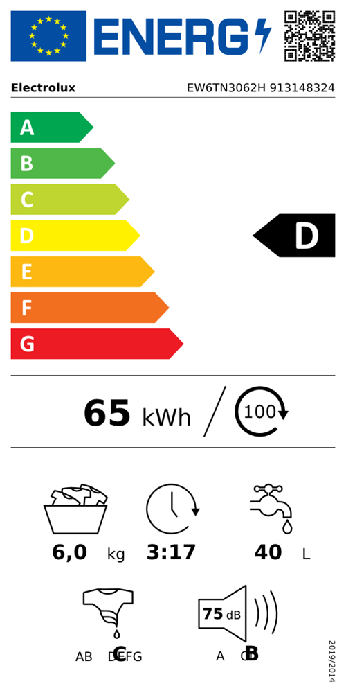 Electrolux EW6TN3062H PerfectCare fehér, felültöltős, max.1000ford., 6 kg, mosógép