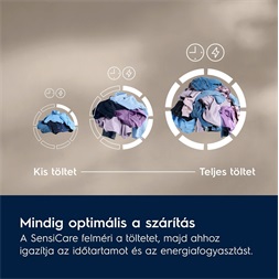 Electrolux EW7D384VE DelicateCare fehér, 8 kg, hőszivattyús, szárítógép