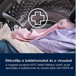 Electrolux EW7D384VE DelicateCare fehér, 8 kg, hőszivattyús, szárítógép