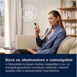 Electrolux EW7W5697QE SteamCare fehér, elöltöltős, max.1600ford., 9 kg/5 kg, mosó-szárítógép