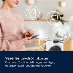 Electrolux EW7W5697QE SteamCare fehér, elöltöltős, max.1600ford., 9 kg/5 kg, mosó-szárítógép