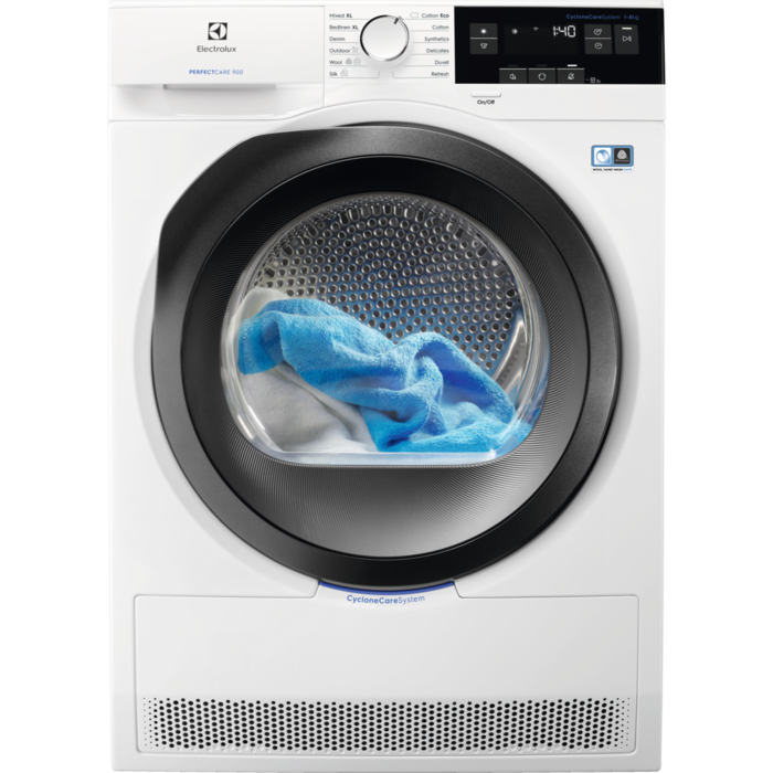 Electrolux EW9H378S fehér, 8 kg, hőszivattyús, szárítógép