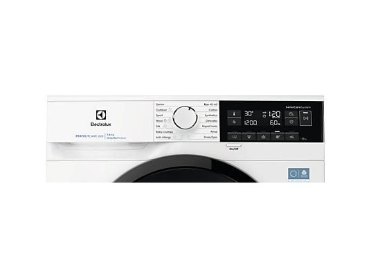 Electrolux EWS6326BE fehér, elöltöltős, keskeny, max.1200ford, 6kg, mosógép