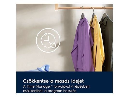 Electrolux EWS6406BE fehér, elöltöltős, keskeny, max.1000ford., 6kg, mosógép