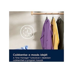 Electrolux EWS6427BE fehér, elöltöltős, keskeny, max.1200ford, 7kg, mosógép (Újszerű)