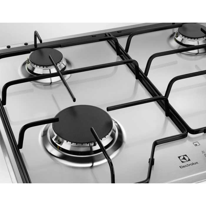 Electrolux KGS6424SX inox, beépíthető, gáz, főzőzóna: 4, beépíthető méret: 56cm, főzőlap
