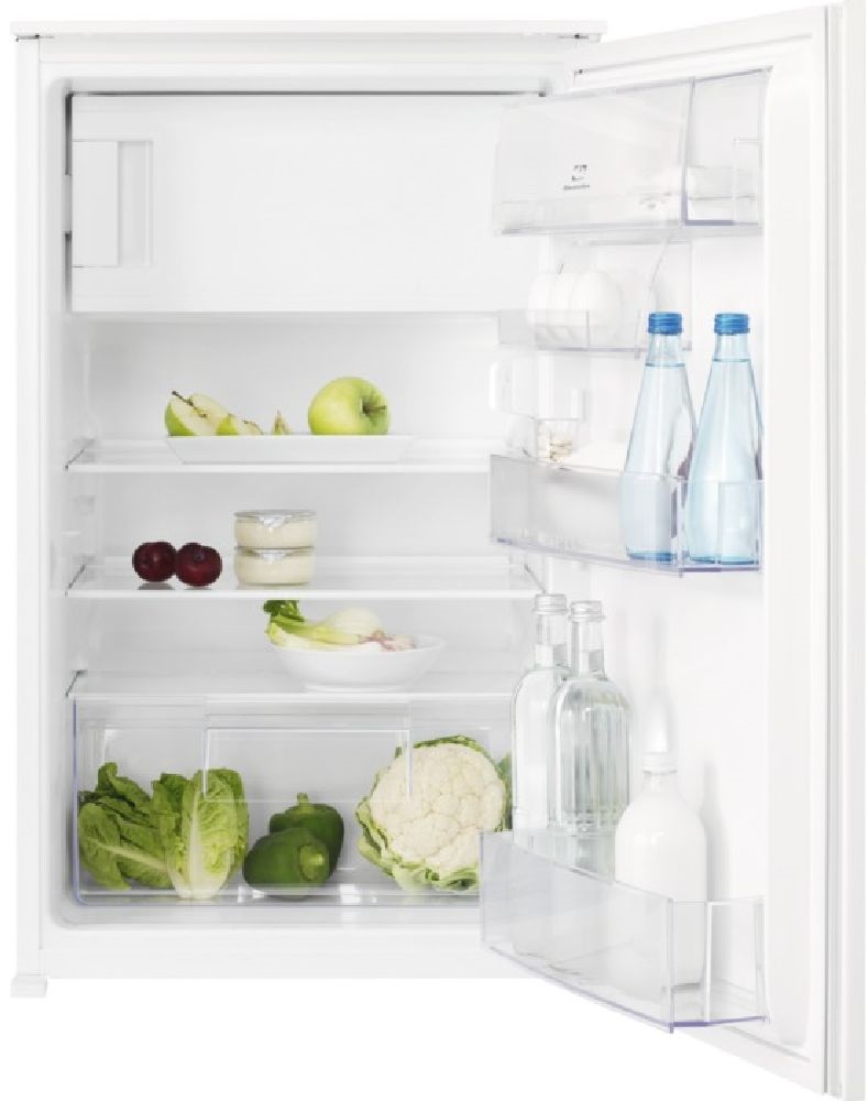 Electrolux LFB2AF88S beépíthető, Hűtő:110L, Fagyasztó:14L, hűtőszekrény