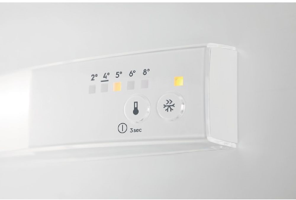 Electrolux LFB2AF88S beépíthető, Hűtő:110L, Fagyasztó:14L, hűtőszekrény