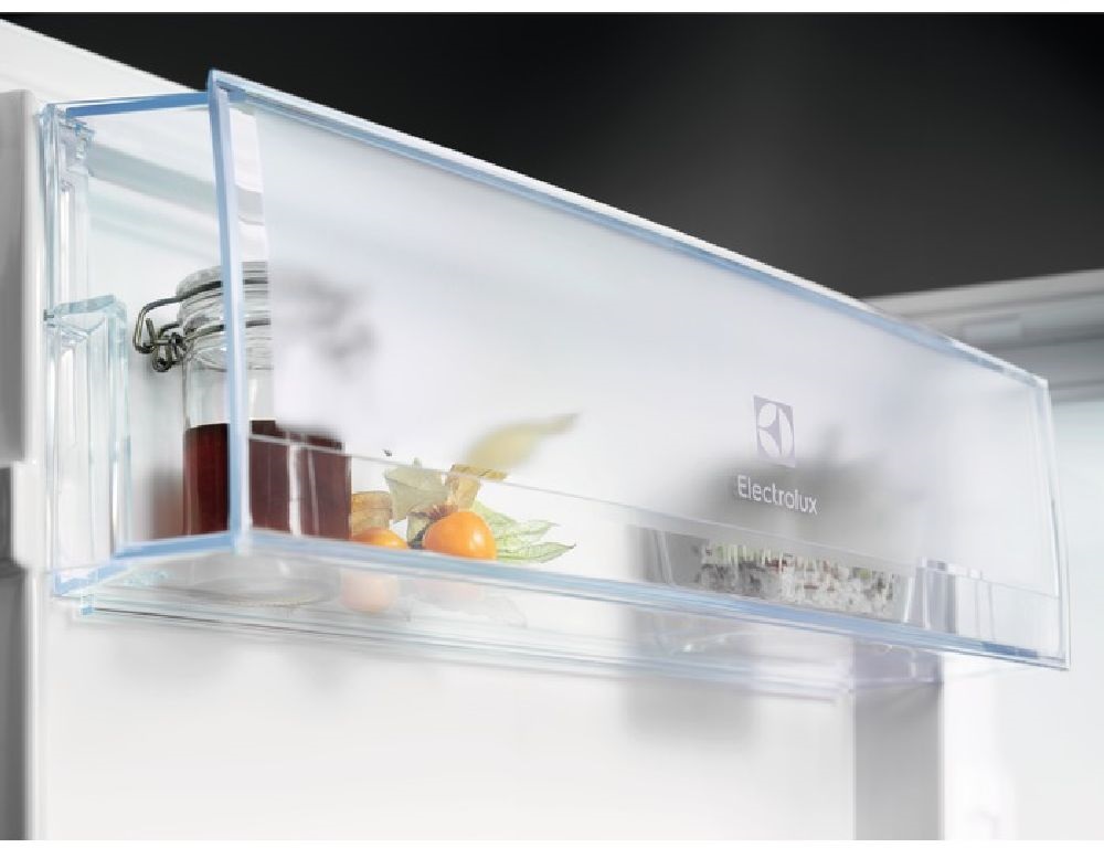 Electrolux LFB2AF88S beépíthető, Hűtő:110L, Fagyasztó:14L, hűtőszekrény
