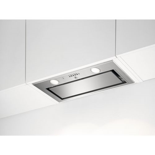 Electrolux LFG716X inox, aláépíthető, álkürtős, méret:54 cm, zajszint:67 dB, páraelszívó