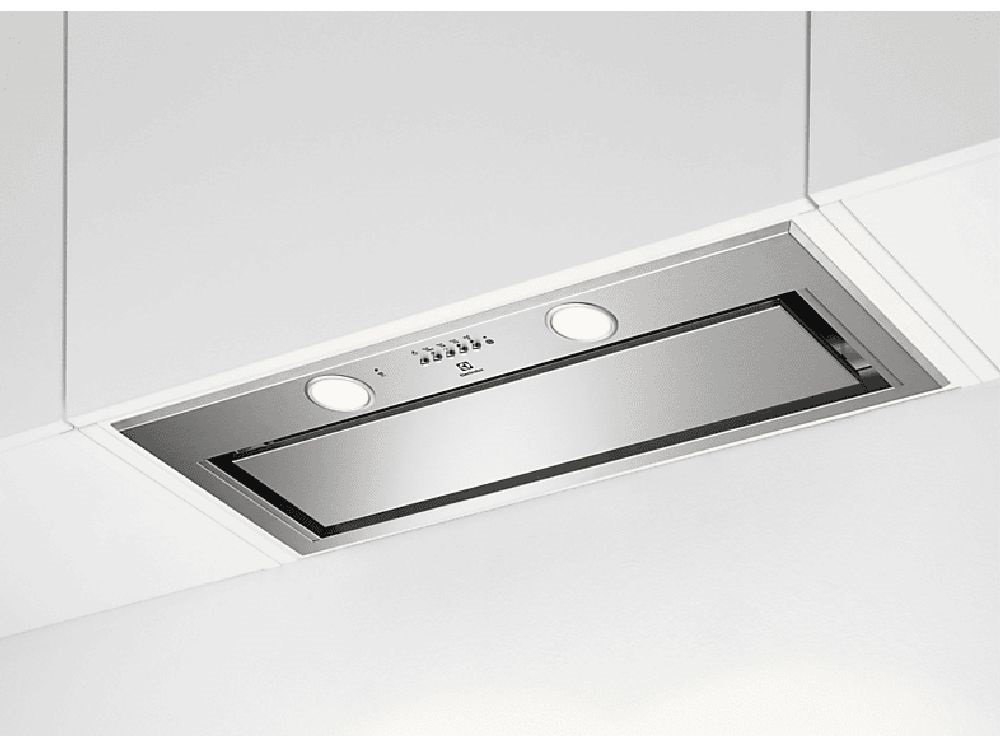 Electrolux LFG719X inox, aláépíthető, álkürtős, méret:77 cm, zajszint:67 dB, páraelszívó