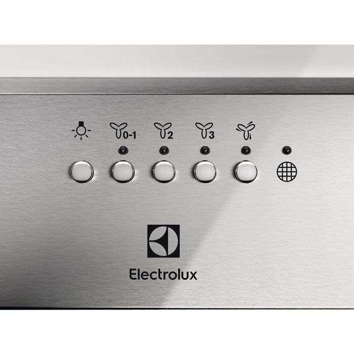 Electrolux LFG719X inox, aláépíthető, álkürtős, méret:77 cm, zajszint:67 dB, páraelszívó