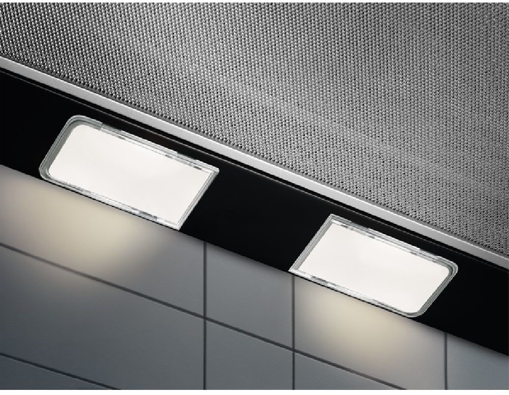 Electrolux LFP326FB fekete, beépíthető, hagyományos, méret:59,8 cm, teleszkópos, zajszint:69 dB, páraelszívó
