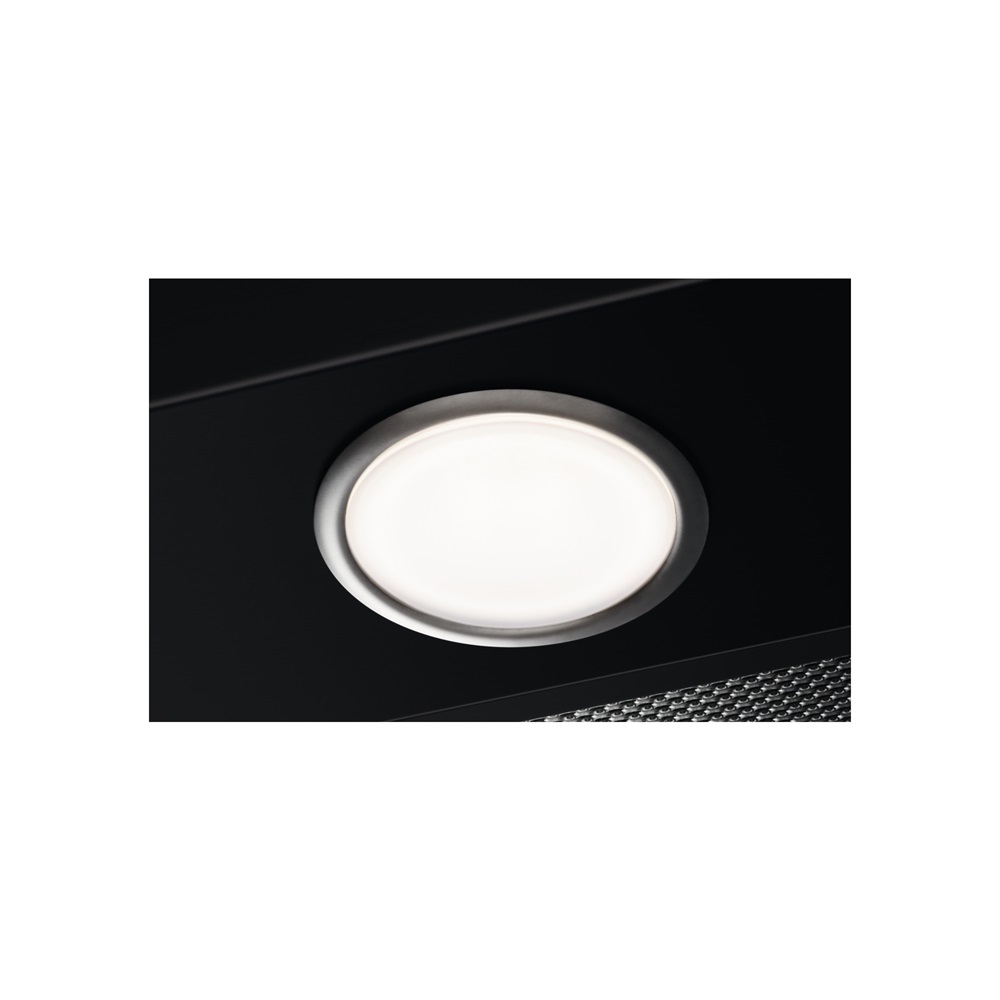 Electrolux LFV416K fekete, beépíthető, kürtős, méret:60 cm, zajszint:58 dB, páraelszívó