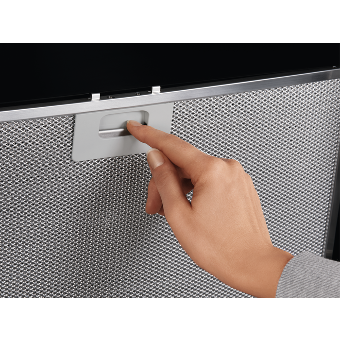 Electrolux LFV416K fekete, beépíthető, kürtős, méret:60 cm, zajszint:58 dB, páraelszívó