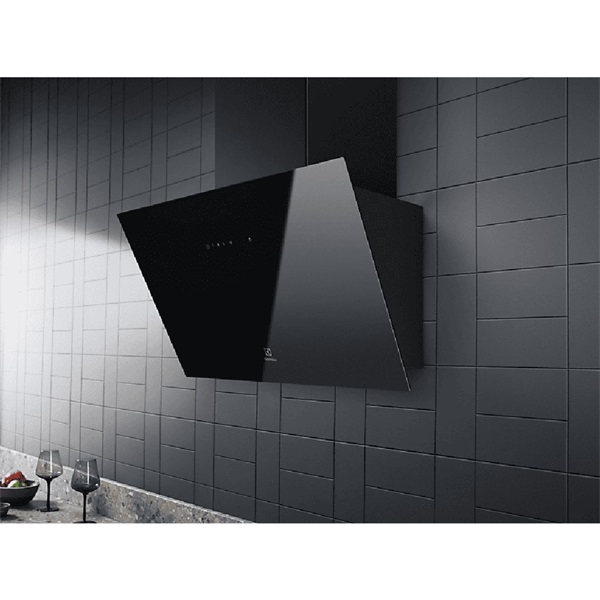 Electrolux LFV436K fekete, szabadonálló, kürtős, méret:60 cm, zajszint:62 dB, páraelszívó (Újszerű)