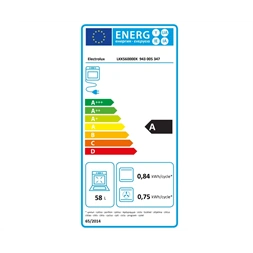 Electrolux LKK560000X inox, szabadonálló, gáz, kombinált, főzőzóna: 4, sütő:58L, grill, tűzhely