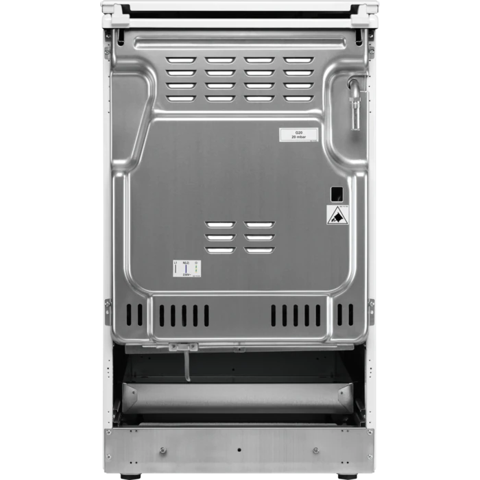 Electrolux LKK560208X inox, szabadonálló, gáz, kombinált, főzőzóna: 4, sütő:58L, grill, tűzhely