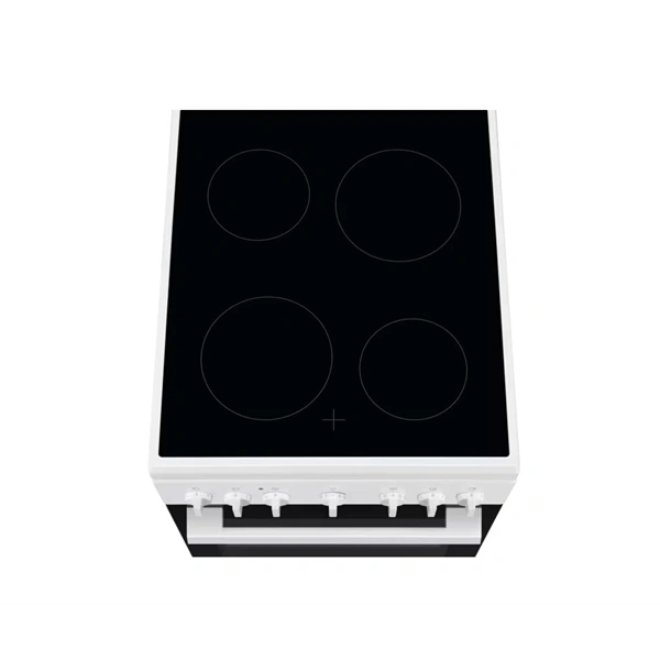 Electrolux LKR520066W fehér, szabadonálló, kerámialapos, elektromos, főzőzóna: 4, sütő:57L, grill, tűzhely