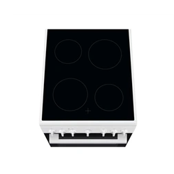 Electrolux LKR520066W fehér, szabadonálló, kerámialapos, elektromos, főzőzóna: 4, sütő:57L, grill, tűzhely