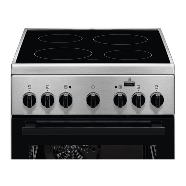 Electrolux LKR560000X PlusSteam gőzfunkciós inox kerámialapos tűzhely