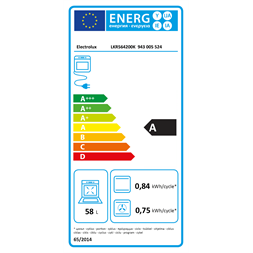 Electrolux LKR564200K PlusSteam fekete kerámialapos tűzhely