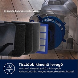 Electrolux PC91-4MG Pure C9 szürke porzsák nélküli porszívó