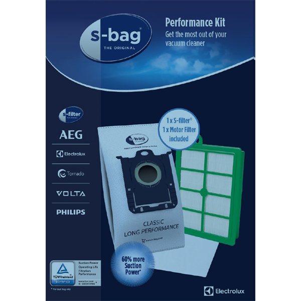 Electrolux SRK201S 4 db sbag porzsák +1 db HEPA szűrő+1 db motorszűrő