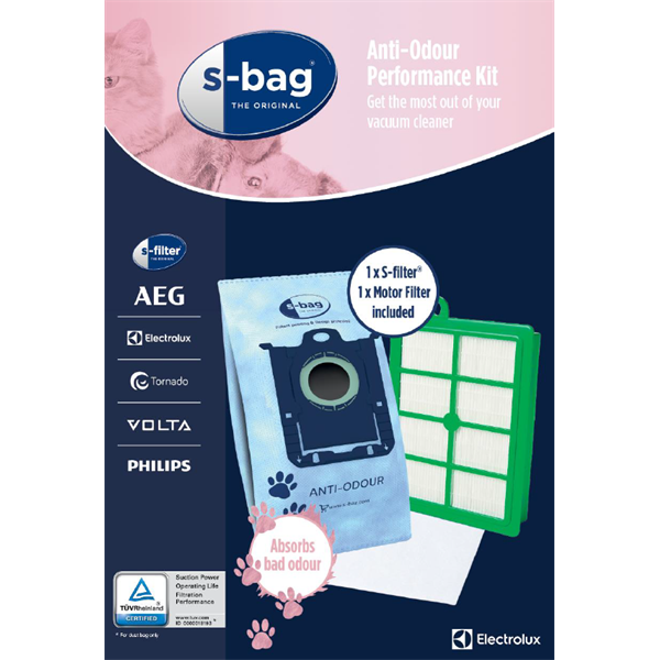 Electrolux SRK203S 4 db sbag porzsák +1 db HEPA szűrő+1 db motorszűrő