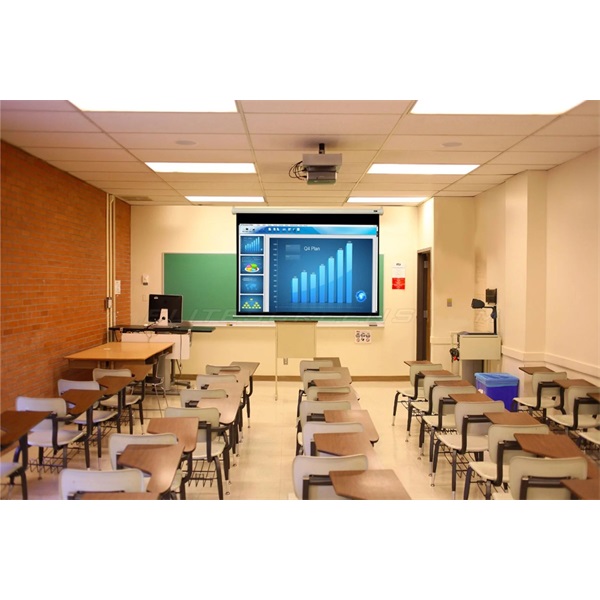 EliteScreens M113NWS1 113" (1:1) 203x203cm manuális fali vetítővászon