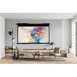 EliteScreens M92UWH 92" (16:9) 204x115cm fekete vázzal manuális fali vetítővászon
