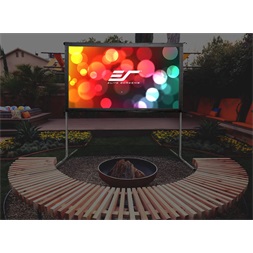 EliteScreens OMS100H2 100" (16:9) 222x125cm fekete mobil szabadtéri vászon + táska