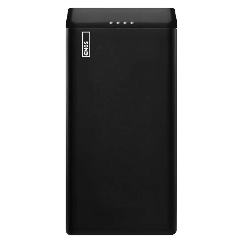 Emos B0526B ALPHA 10S, 10000 mAh, 10 W, fekete power bank